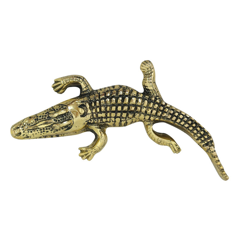 دکوری برنجی مدل تمساح کد 530
