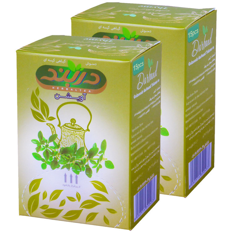 خرید و قیمت دمنوش گیاهی آویشن دربند 2 بسته 15 عددی