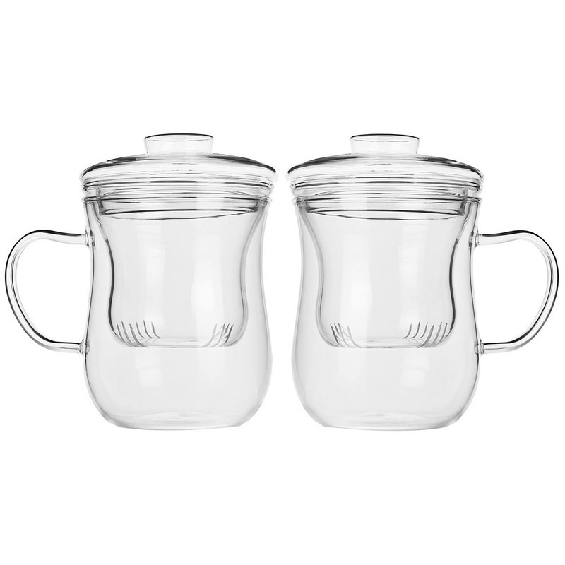 لیوان دمنوش ساز کد Mb68 بسته 2 عددی