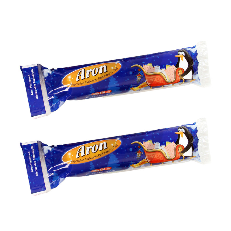 خرید و قیمت سفره یکبار مصرف آرون مدل ATC-300-2PKG دو رول 20 متری