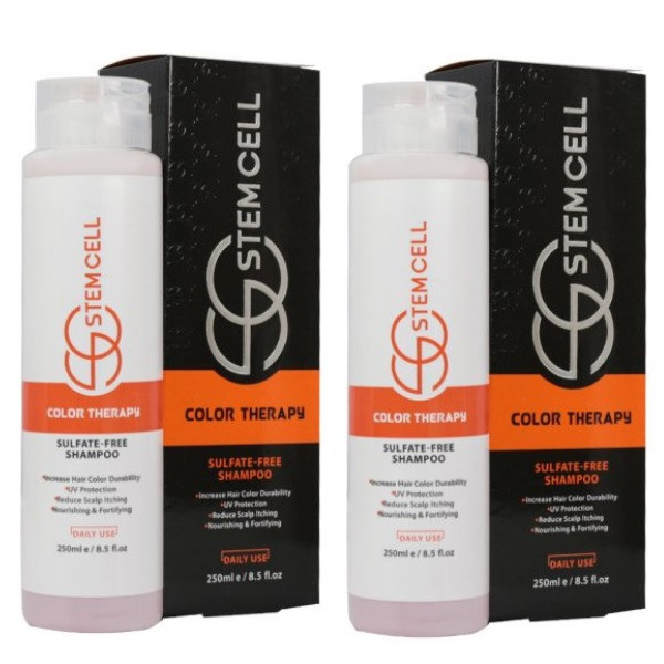 خرید و قیمت شامپو مو استم سل مدل COLOR THERAPY حجم 250 میلی لیتر بسته 2 عددی