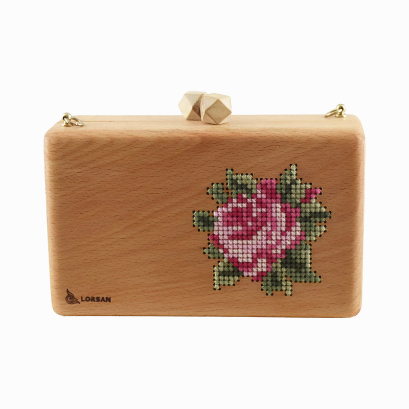 کیف مجلسی زنانه لورسان مدل آسنا