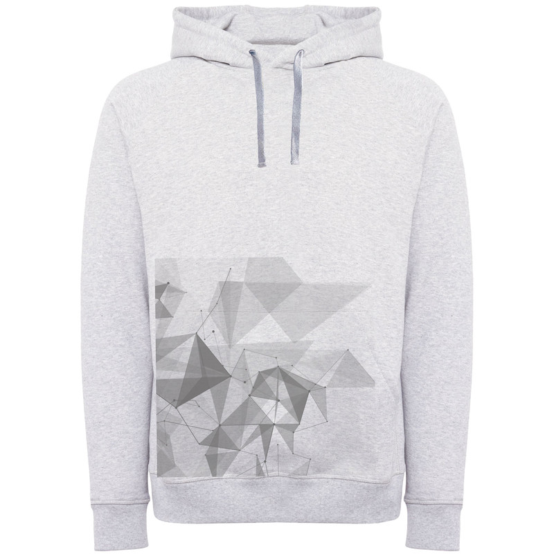 هودی مردانه طرح مثلث کد W146