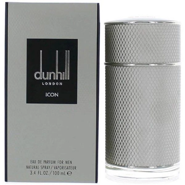 ادو پرفیوم مردانه دانهیل مدل آیکون Icon (نقره ای) حجم 100 میلی لیتر | Dunhill Icon Eau De Parfum For Men 100 ml 00
