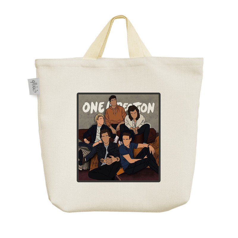 ساک خرید خندالو مدل One Direction کد 1552