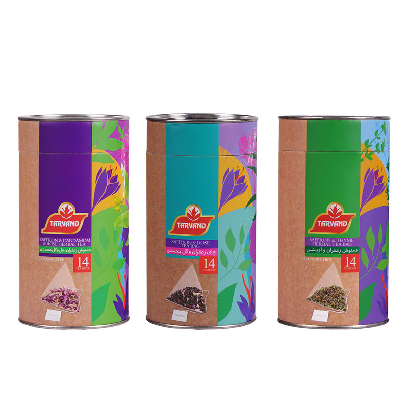 خرید و قیمت دمنوش زعفران تروند - 100 گرم مجموعه 3 عددی