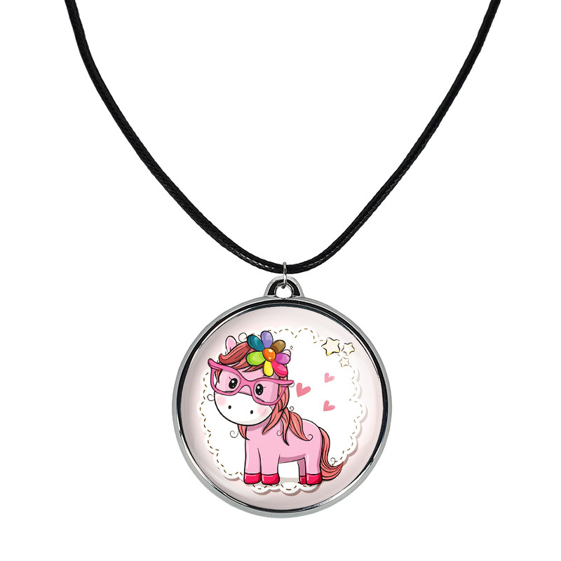 گردنبند خندالو مدل اسب پونی کد 10671072