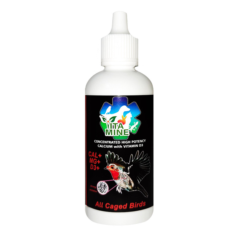 محلول کلسیم پرندگان ویتاماین مدل CAL حجم 60 میلی لیتر