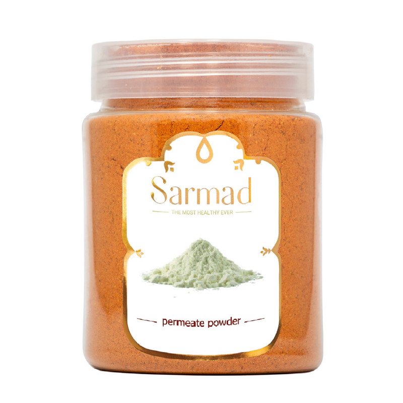 خرید و قیمت پودر آب پنیر نارنجی سرمد - 300 گرم