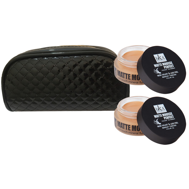 خرید و قیمت موس بکا کد M721 مجموعه 2 عددی به همراه کیف لوازم آرایش کد VP