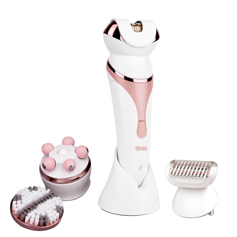 ست اپیلاتور، شیور، ماساژور و فپاک کننده صورت دی اس پی مدل 80012