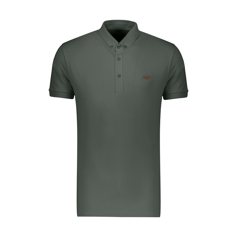 پولوشرت آستین کوتاه مردانه ان سی نو مدل دوما رنگ سدری پر رنگ