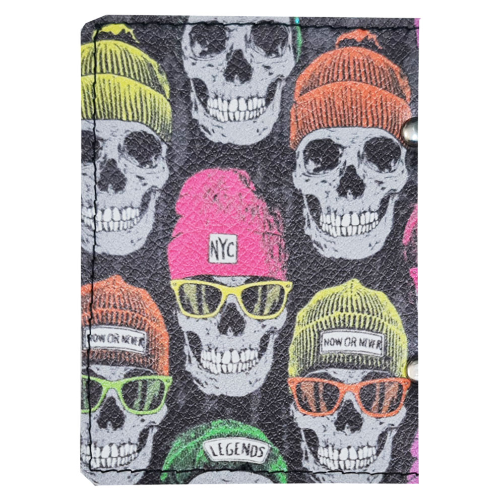 جاکارتی پسرانه مدل PBA180206 طرح جمجمه اسکلت