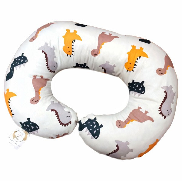 خرید و قیمت بالش شیردهی شایلی مدل دایناسور کوچولو