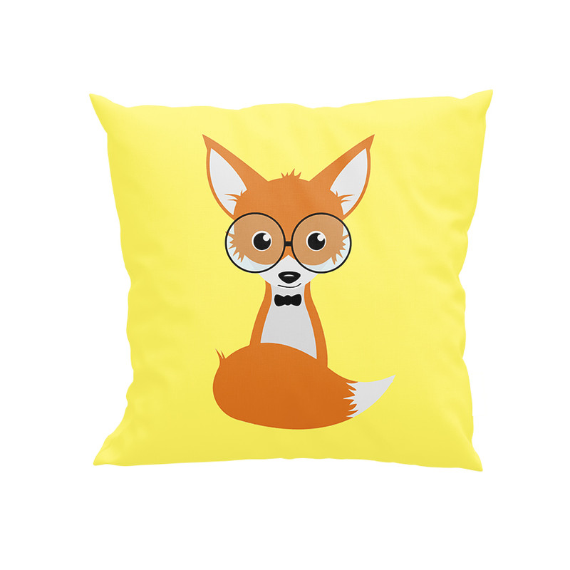 کوسن کودک پاد آفرین مدل روباه عینکی کد DKK78