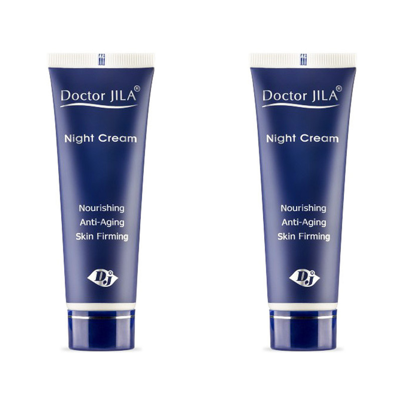 خرید و قیمت کرم ضد چروک شب دکتر ژیلا مدل Lightening And Nourishing حجم 50 میلی لیتر بسته 2 عددی