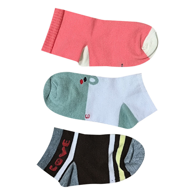 خرید و قیمت جوراب دخترانه کد 901 مجموعه 3 عددی