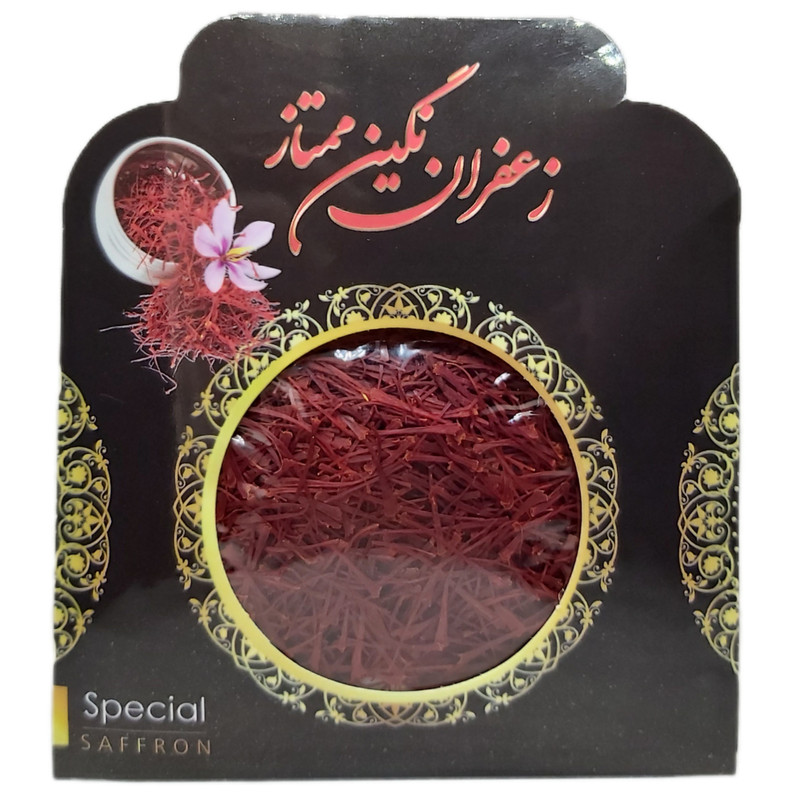 زعفران نگین ممتاز - 4.608 گرم بسته 10 عددی