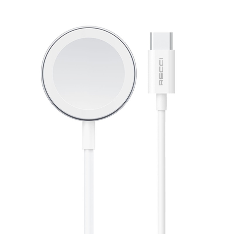 کابل شارژ مغناطیسی رسی مدل RCW-28 مناسب برای اپل واچ طول 1.2 متر