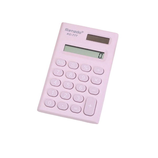 ماشین حساب رنزدو مدل دانش آموزی کد kc_777 طرح جیبی