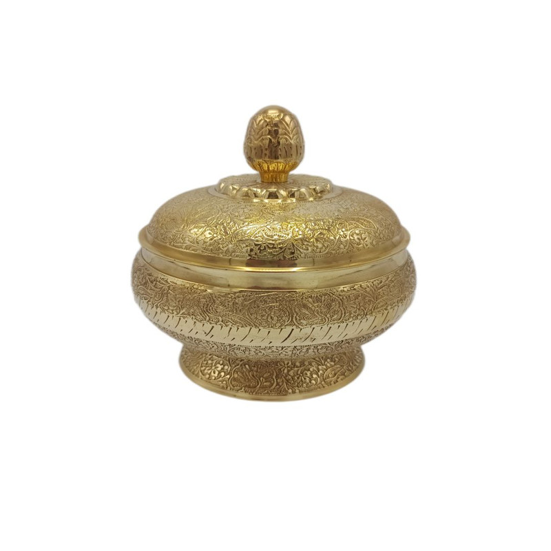 خرید و قیمت شکلات خوری برنجی مدل امپراطور