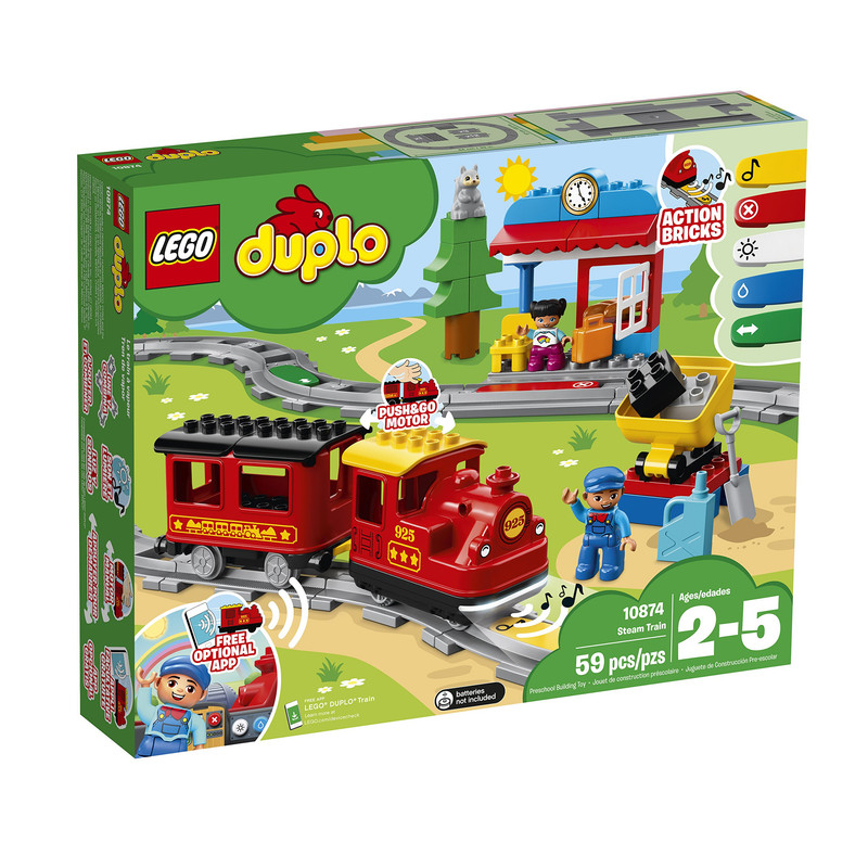 لگو سری duplo مدل Steam Train کد 10874