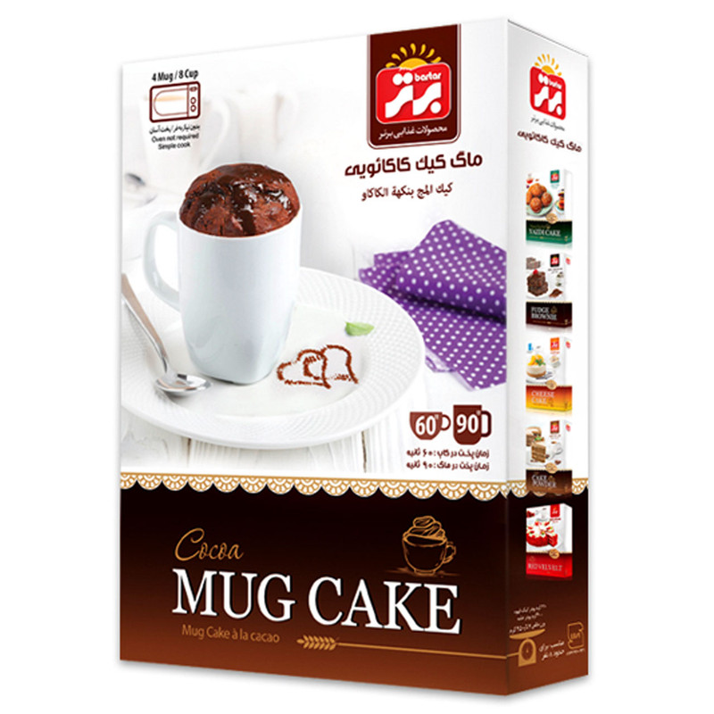 پودر کیک کاکائویی برتر - 360 گرم