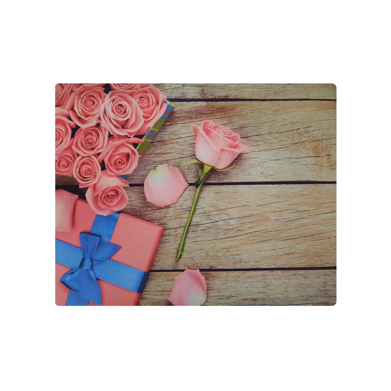 ماوس پد مدل هدیه و گل