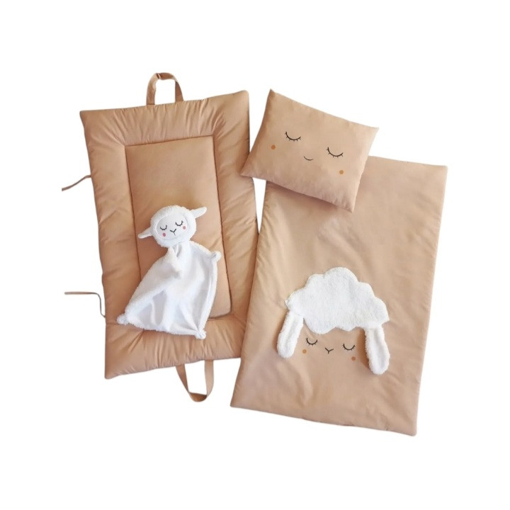 خرید و قیمت تشک خواب نوزاد مدل مسافرتی کد ۰۷ مجموعه ۳ عددی