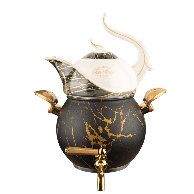 خرید و قیمت ست کتری و قوری کروپ ست مدل ماربل کد111