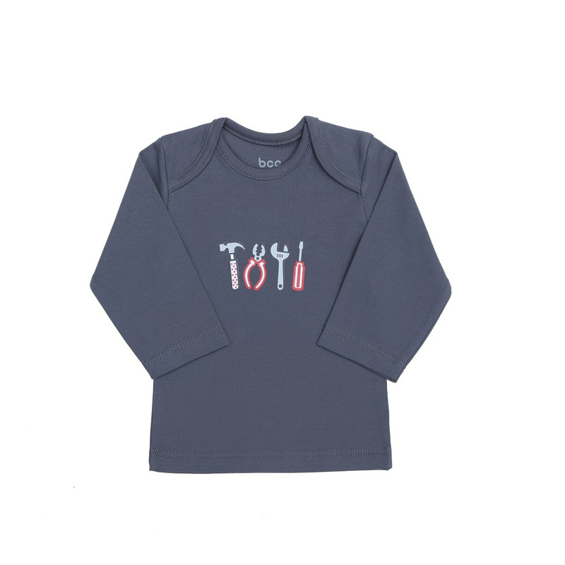 خرید و قیمت تی شرت آستین بلند نوزادی بی سی سی مدل Builder