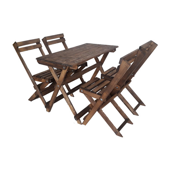 خرید و قیمت میز و صندلی ناهارخوری چهارنفره مدل تاشو