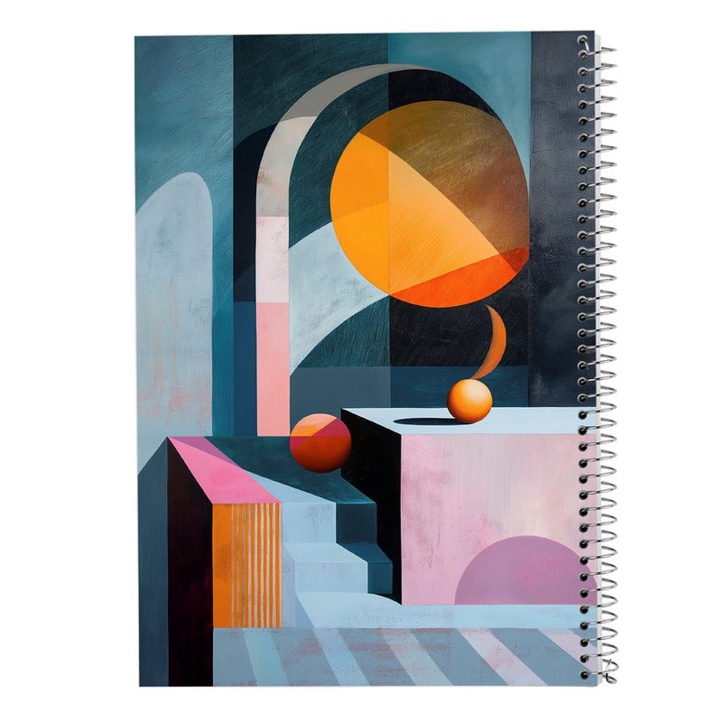 خرید و قیمت دفتر نقاشی 50 برگ مدوپد مدل اشکال فانتزی کد DF16151