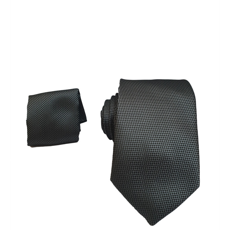 ست کراوات و دستمال جیب مردانه مدل T-200