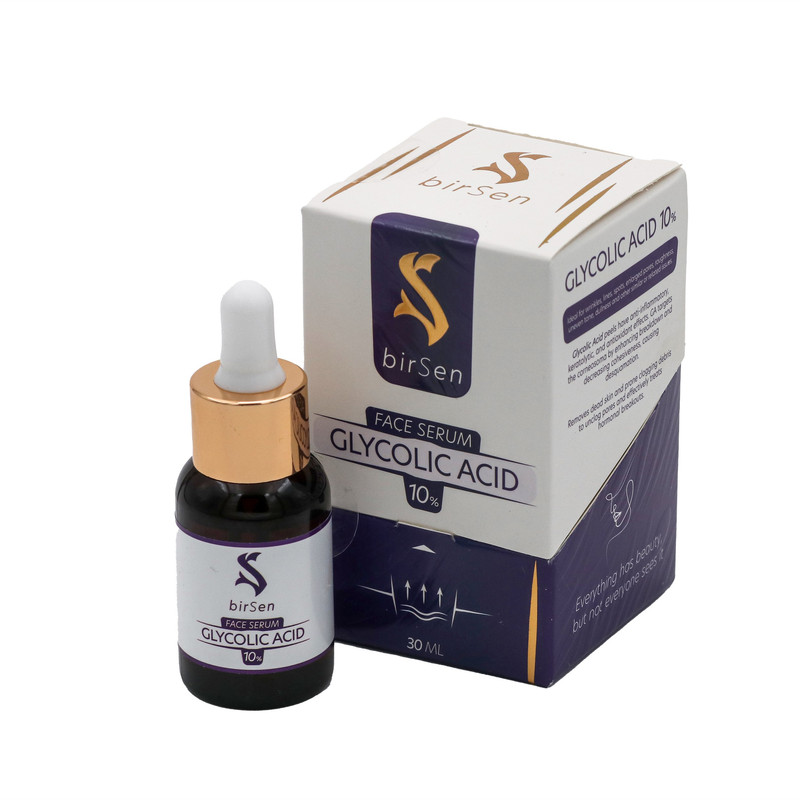 سرم پوست بیرسن مدل گلایکولیک اسید 10 حجم 30 میلی لیتر