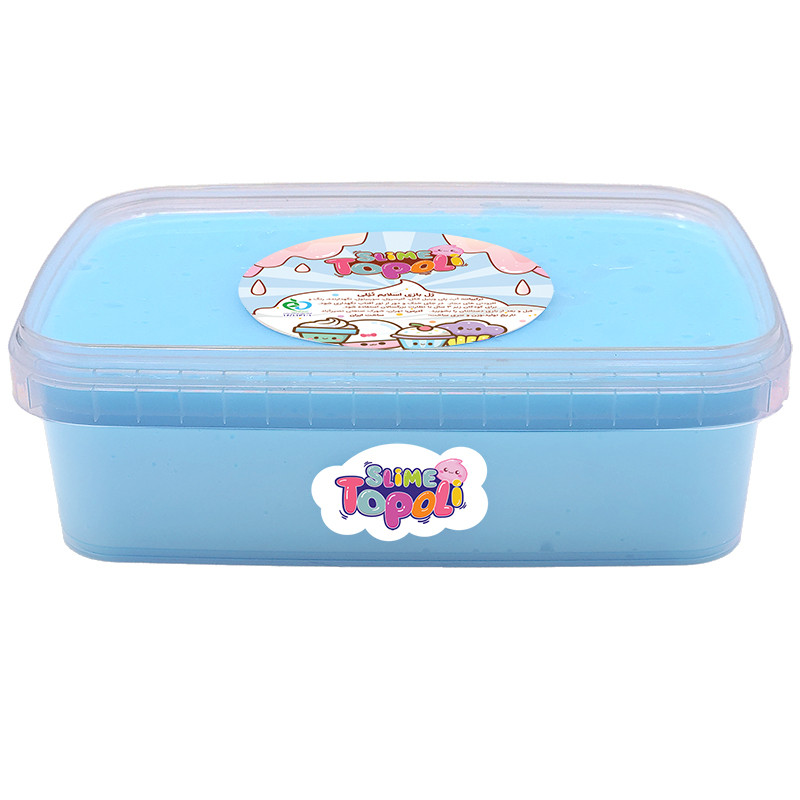 ژل بازی اسلایم تپلی مدل خامه ای KH1000 بلوبری