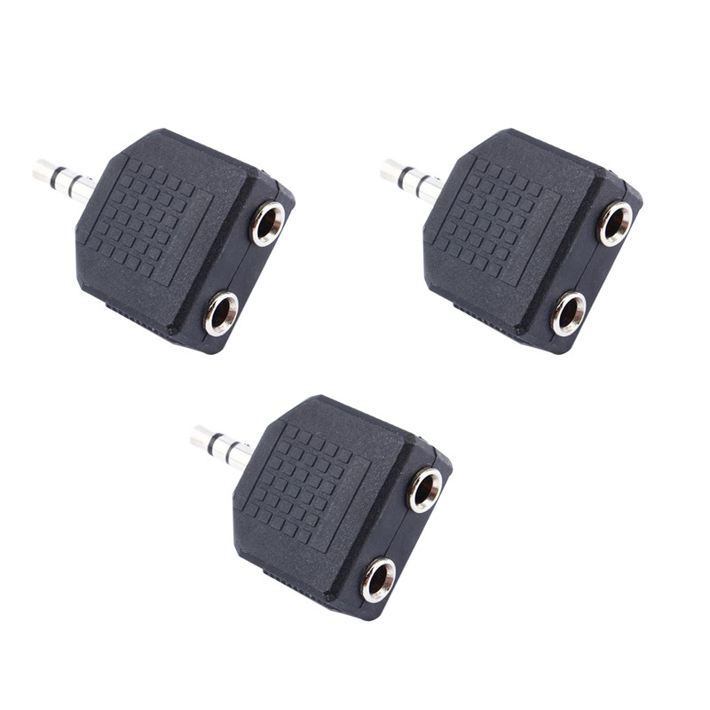 مبدل 1 به 2 AUX مدل AU-12 بسته 3 عددی