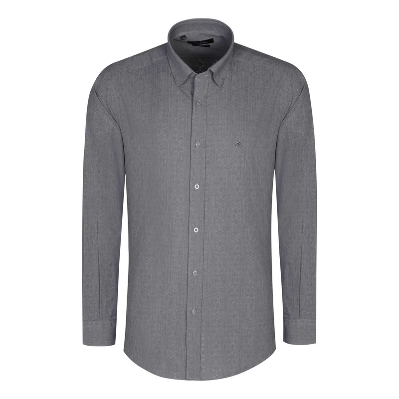 خرید و قیمت پیراهن آستین بلند مردانه پیر کاردین مدل 4318