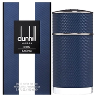 ادو پرفیوم مردانه دانهیل مدل آیکون ریسینگ (آبی) ICON Racing Blue حجم 100 میلی لیتر | Dunhill ICON Racing Blue Eau De Parfum For Man 100 ml