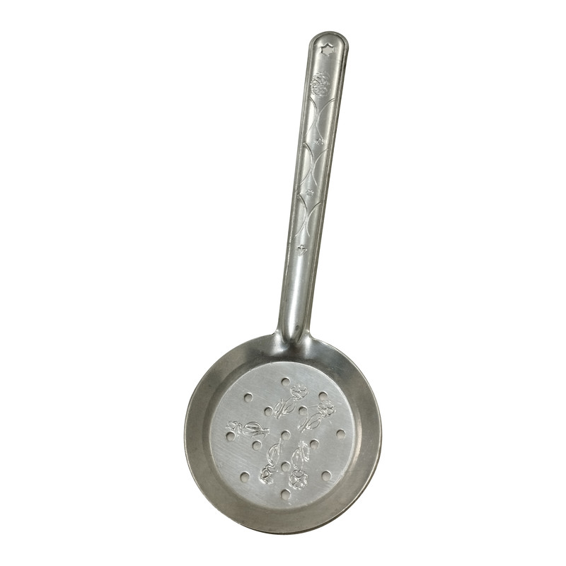 خرید و قیمت کفگیر نقره فام آلومین مدل گلین کد 4