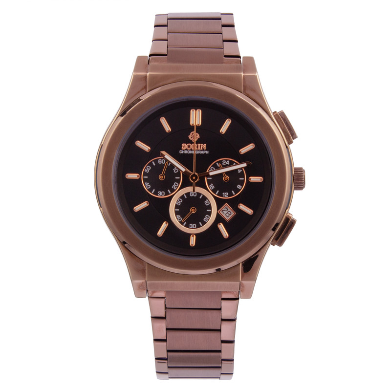 ساعت مچی عقربهای مردانه سورین مدل Chronoghraph- G1178-SC10B - کد WG-01
