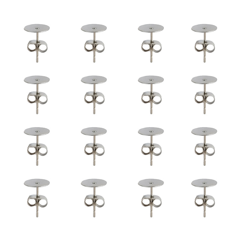 میخ گوشواره نمدیکا کد SilB16 بسته 16 عددی