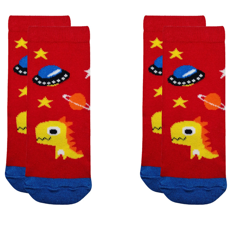 جوراب پسرانه ال سی وایکیکی مدل Sz004751 بسته 2 عددی