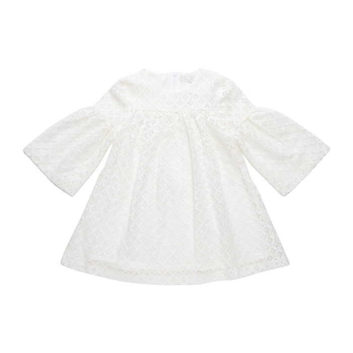 پیراهن دخترانه فیورلا مدل گیپور 34003