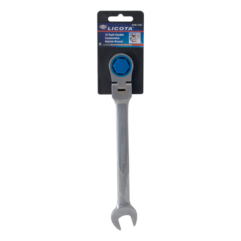 آچار یکسر تخت و یکسر رینگی تاشو لیکوتا مدل ARW-12M13 سایز 13 میلی متر