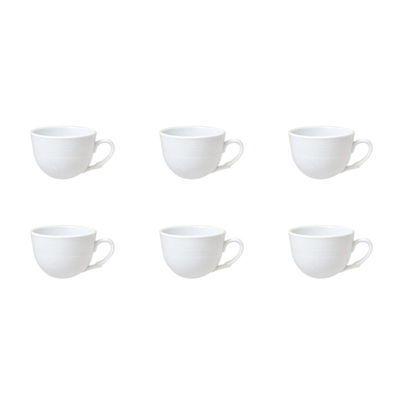 فنجان قهوه شرکت صنایع چینی تقدیس مدل ریلی s80 بسته 6عددی