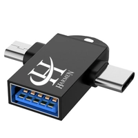 مبدل USB 3.0 به USB-C / MicroUSB هارمن مدل OTG-HR100