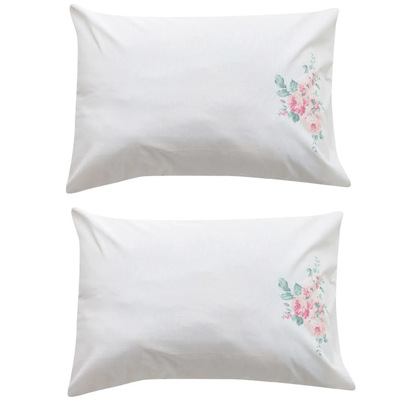 رو بالشی ال سی دابلیو هوم مدل Rose مجموعه 2 عددی