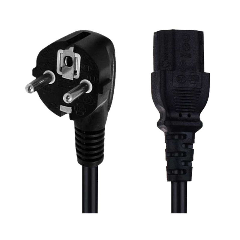 کابل برق سه پین منبع تغذیه کامپیوتر دی-نت مدل High-amp01 طول 1.5 متر