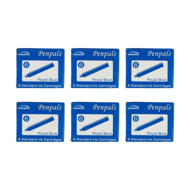 کارتریج جوهر خودنویس پن پالس کد 02 بسته 6 عددی